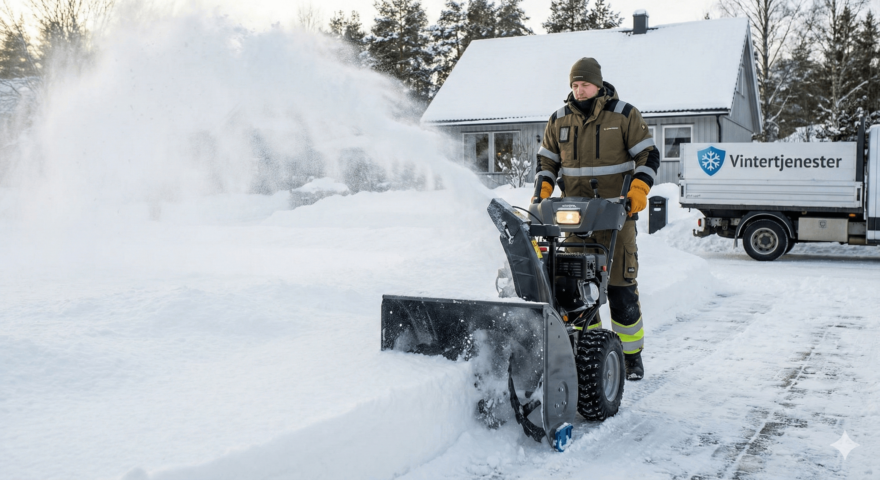 Snørydding i Vestfold